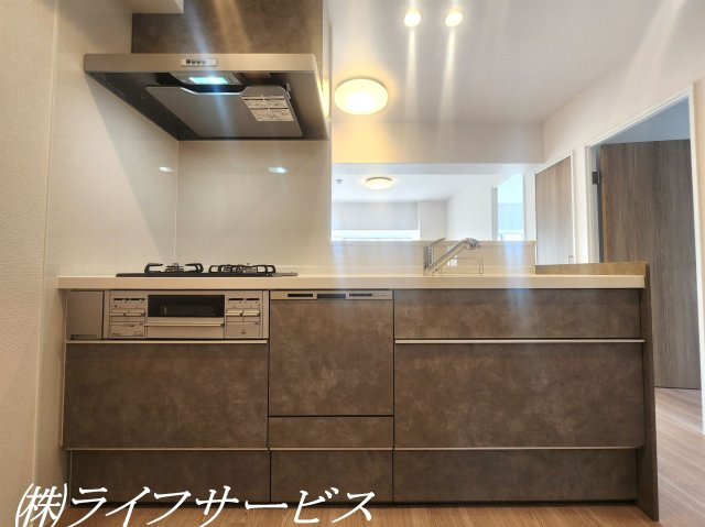 【キッチン】 | 新北野第３コーポ | オープンスタイルのシステムキッチン新調