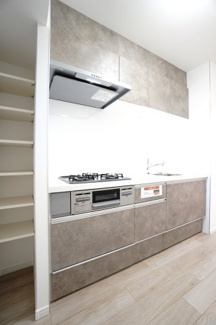 【キッチン】 | 【上質リフォーム】アスティア三篠 | 室内（2026年2月17日13：30頃）撮影