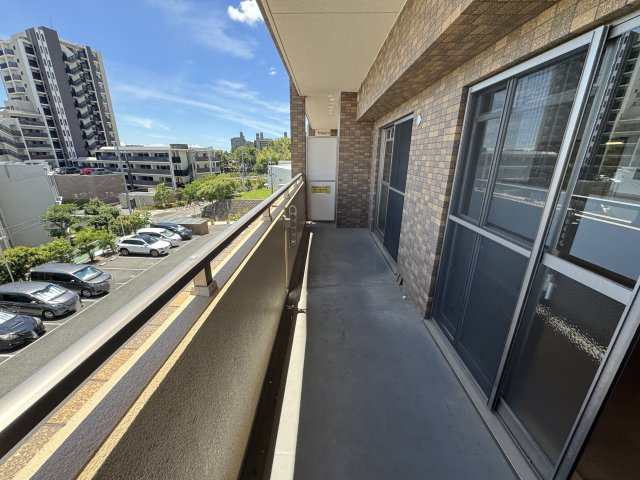 ボヌール千里中央弐番館のバルコニー