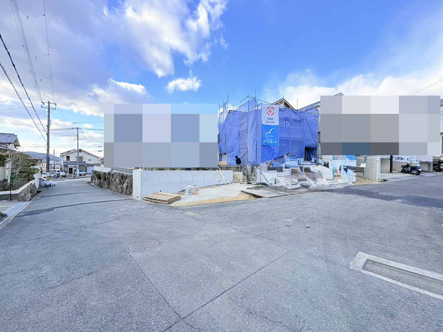 有野台６丁目マリンホーム施工新築一戸建２号地の外観|外はこのようになっています