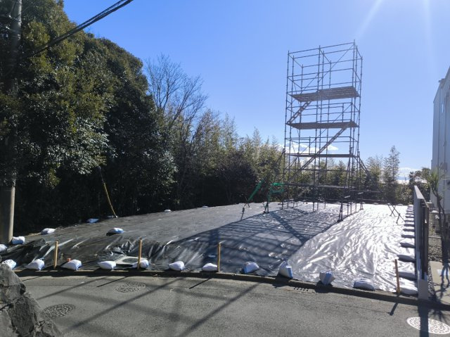 海一望！相模湾と大島を望む、至福のパノラマが広がる丘の上の外観|８０坪超のゆとりある土地