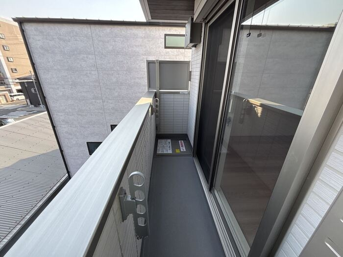 スペチアーレ背戸口のバルコニー