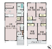 千葉市稲毛区宮野木町　新築分譲住宅A号棟の画像