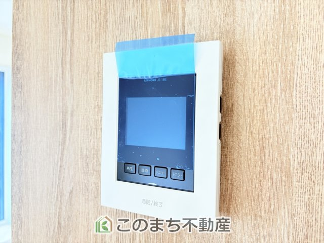 ブルーミングガーデン宇都宮市五代2丁目の設備|モニタ付きインターホンで防犯面もしっかり安心♪