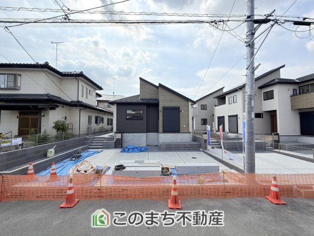 ブルーミングガーデン宇都宮市五代2丁目の前面道路含む現地写真|前面道路含む現地写真