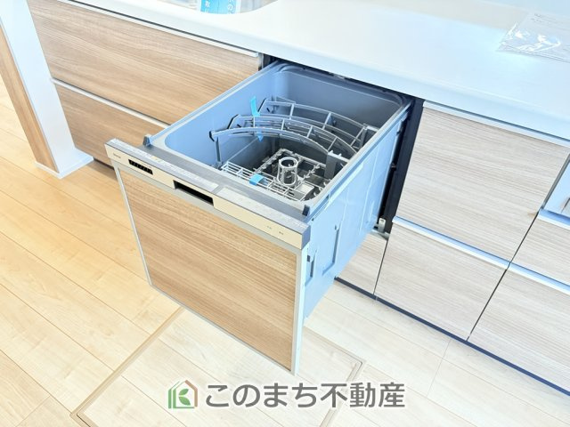 ブルーミングガーデン宇都宮市五代2丁目のキッチン|食洗器備え付けておりますので、洗い物も楽々です。