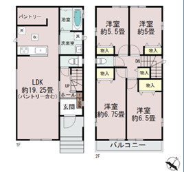千葉市稲毛区宮野木町　新築分譲住宅B号棟