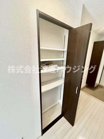 スプリングコート2の収納