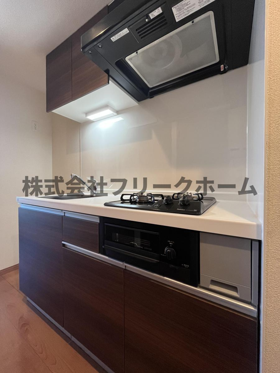 杉並区松庵２丁目の賃貸マンションのキッチン