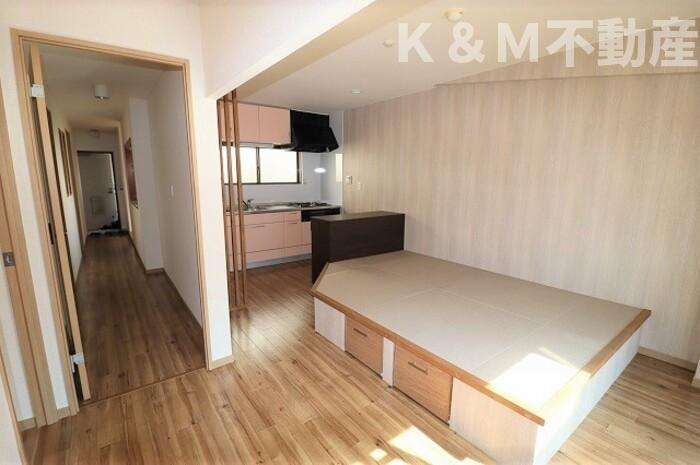 ルイメゾン２の居間・リビング|おしゃれなリビングです