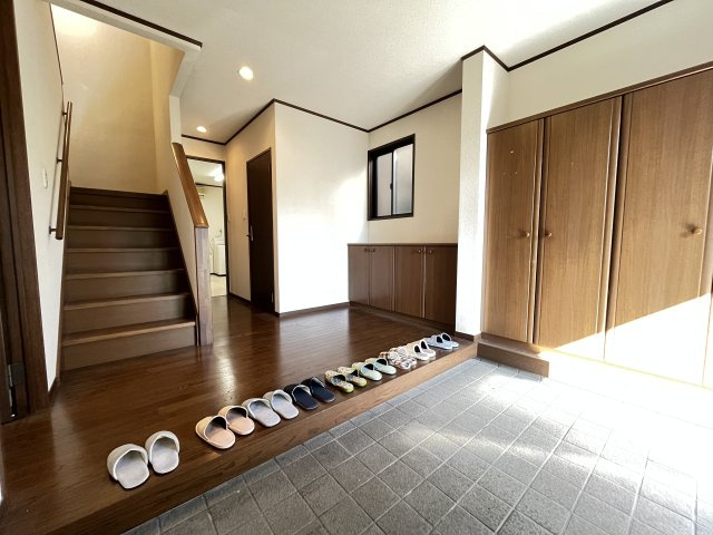 中古住宅　長良3丁目の玄関