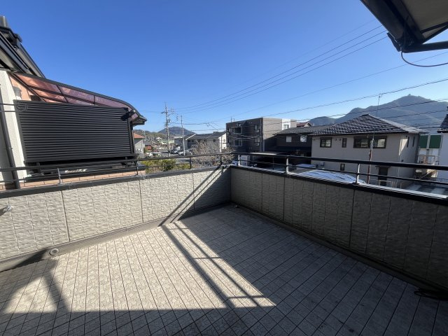 中古住宅　長良3丁目のバルコニー