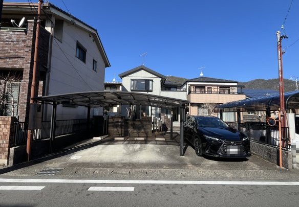 中古住宅　長良3丁目の駐車場