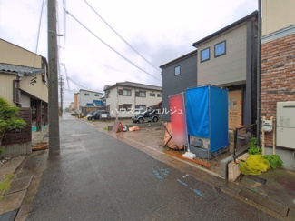 【前面道路含む現地写真】 | 名古屋市北区西味鋺5丁目811-1【仲介手数料無料】新築一戸建て　1号棟