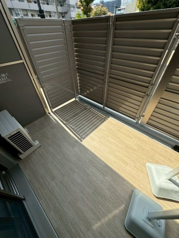 神戸市長田区二番町１丁目の賃貸マンションのバルコニー