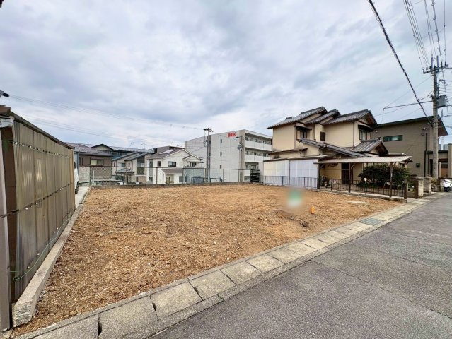 草津市野路東5丁目　建築条件無し売土地の外観