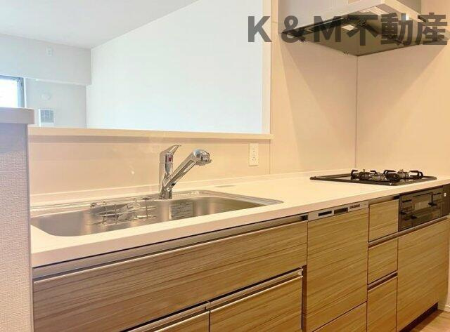 オハナ　柏たなかパークフロントのキッチン|キッチンでお料理をお楽しみください