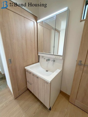 明石海峡大橋望めます　西舞子9丁目　新築限定1棟の独立洗面台