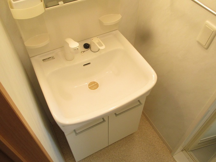 アルカディアハウスの独立洗面台