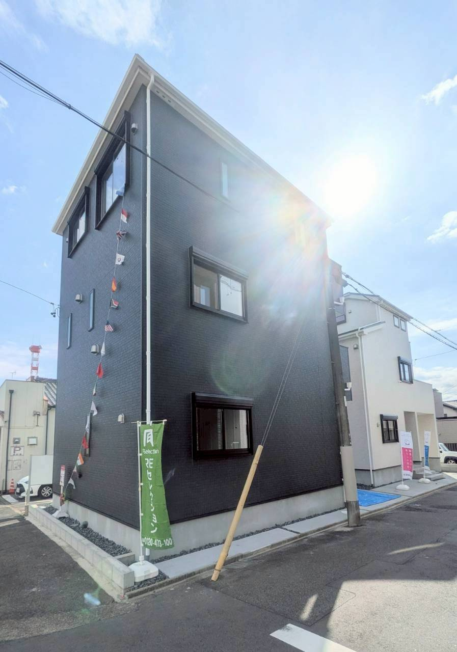 瑞穂区鍵田町１丁目新築戸建ての外観|キャンペーン対象物件です♪詳細は弊社ホームページもしくはスタッフまでお気軽にお問合せ下さいませ♪ お役に立てる自信があります♪
