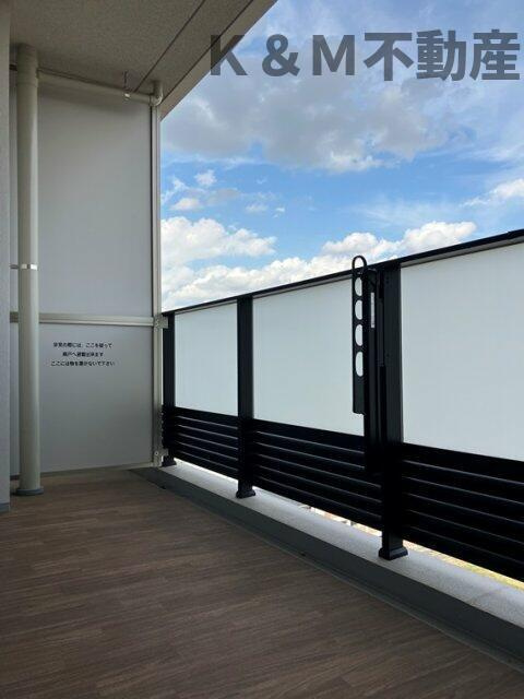 オハナ　柏たなかパークフロントのバルコニー|バルコニー付きです