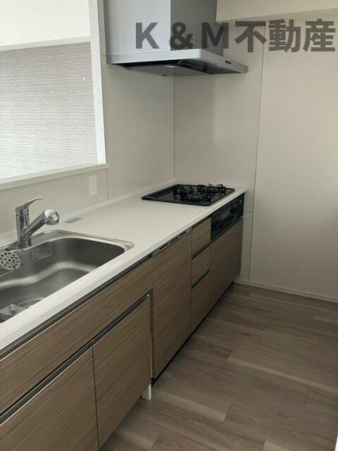 オハナ　柏たなかパークフロントのキッチン|お料理しやすいキッチンです