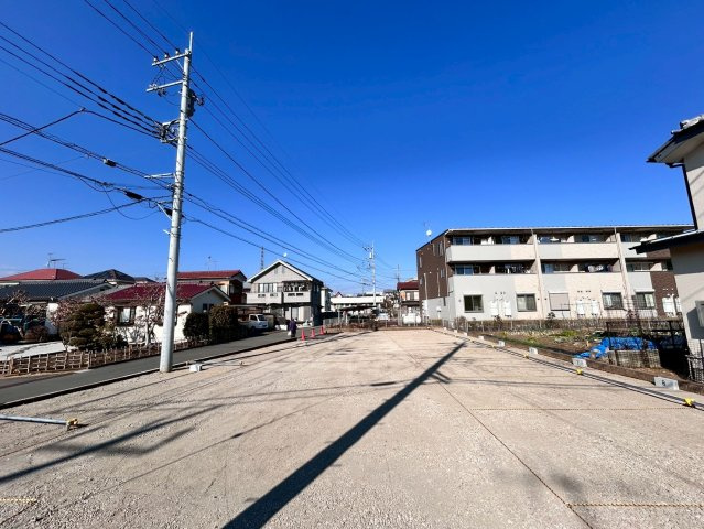 渕上西駐車場の外観