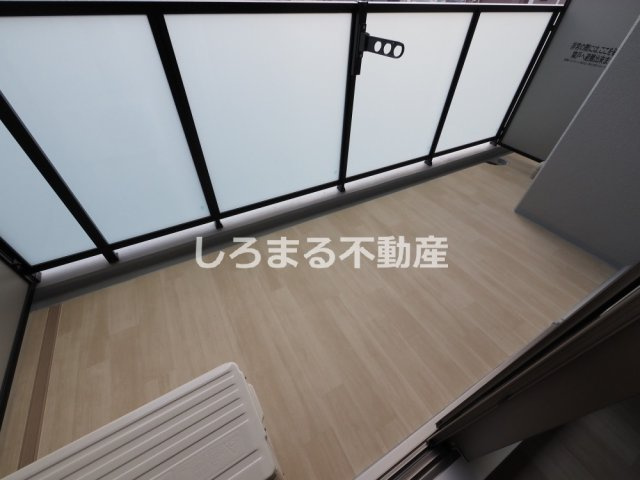 エスリードレジデンス玉造ザ・イーストのバルコニー