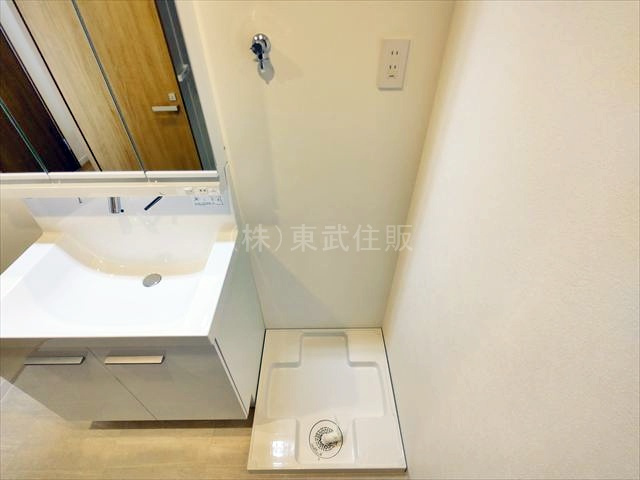 【ランドリースペース】 | 新狭山パークハイツ | 洗濯機置き場