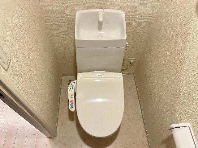 つくば市大角豆新築アパート（仮のトイレ|トイレ（イメージ）