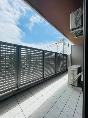 Crest垂水のバルコニー