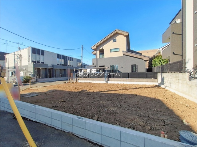 所沢市山口・全1棟　新築一戸建　～東南角地～の外観|現地写真（2026年2月19日撮影）