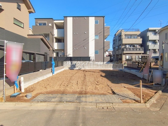 所沢市山口・全1棟　新築一戸建　～東南角地～の外観|現地写真（2026年2月19日撮影）