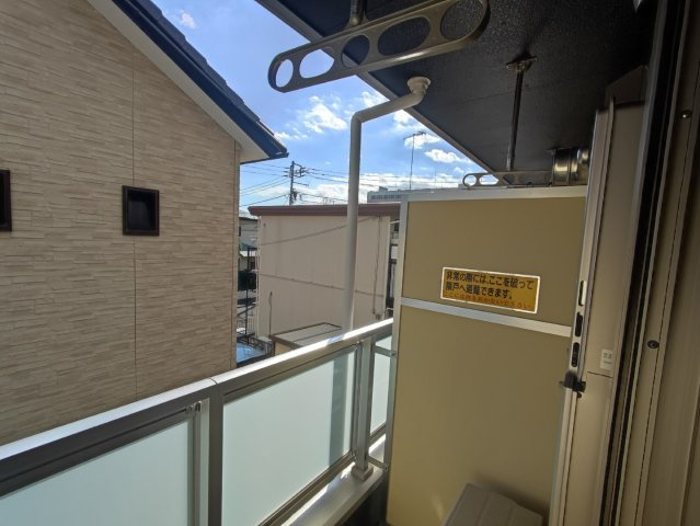 リブリ南町Ⅱのバルコニー|他室参考写真