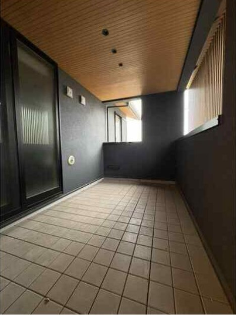 つくば市中野貸戸建のバルコニー