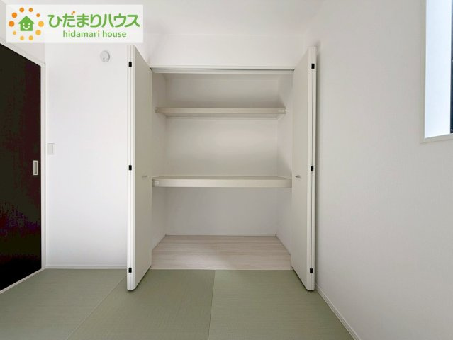 郡山市安積四丁目　新築戸建　2号棟の収納|お布団やお子様のおもちゃなどがスッキリ収納できますね(^^♪