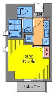 【間取り】 | 朝日マンション