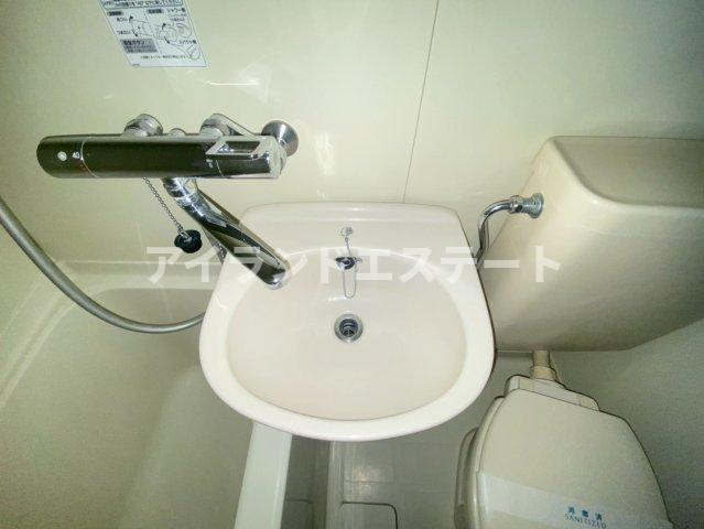 コーポ古川　駅近　陽当たり良好　角部屋の洗面所