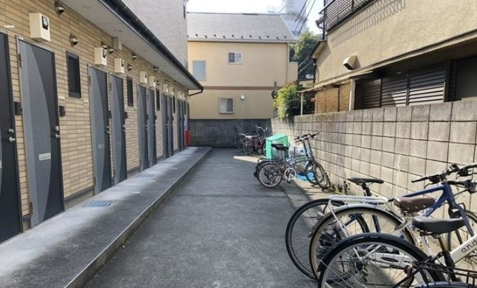 Kコーポ駒込のエントランス