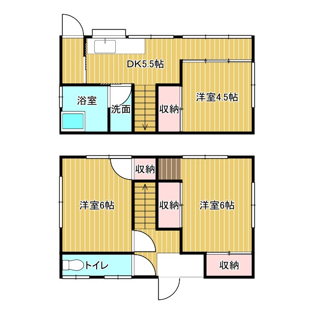 取手中原ヒルズビューの間取り