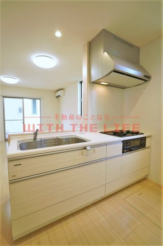 キャッスル（東合川）【キャッシュバック対象物件】のキッチン|コンパクトなキッチンで掃除もラクラク