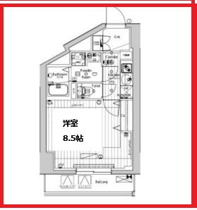 【間取り】 | ユリカロゼ東向島