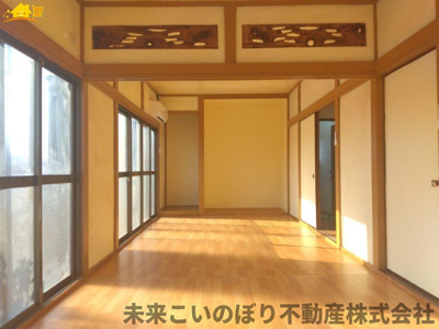 【洋室】 | 加須市向古河中古戸建て | 広々とした洋室です