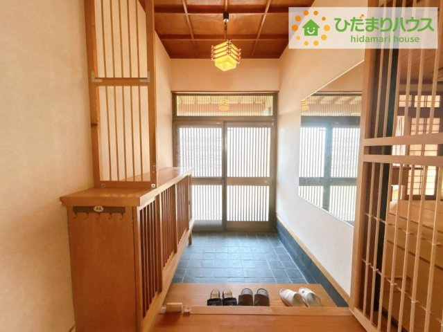 いわき市明治団地　中古戸建　の玄関