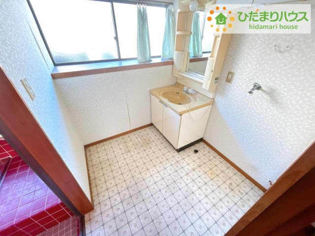 いわき市明治団地　中古戸建　の洗面所