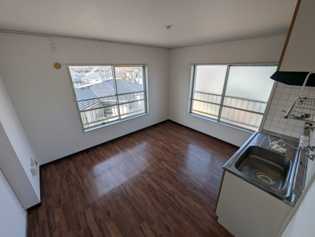 千里園マンションの居間・リビング