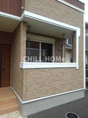 プリムローズ・ヴィラＢのバルコニー|当社、チルホームのHPもご覧ください(^^)/物件情報多数♪