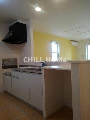 プリムローズ・ヴィラＢのキッチン|当社、チルホームのHPもご覧ください(^^)/物件情報多数♪