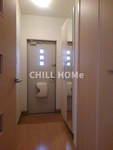 プリムローズ・ヴィラＢの玄関|当社、チルホームのHPもご覧ください(^^)/物件情報多数♪