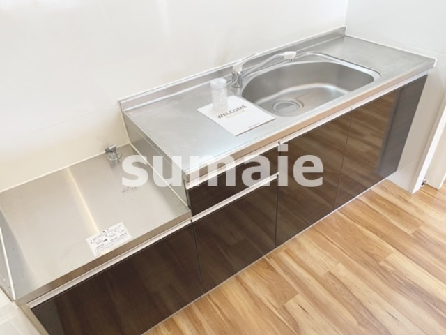 グランソレイユ大宮のキッチン|ガスコンロ設置可能☆